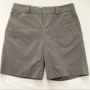 Banana Republic Mid Rise 9” Inseam Tailored Chino Shorts. Taupe size 0